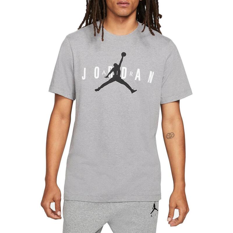 T-shirt Nike Jordan Air Wordmark, Gris, Hommes