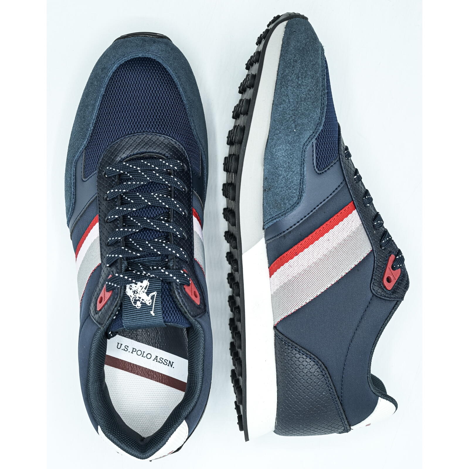 Baskets US POLO ASSN Julius2 FLASH4088S9SN2-DKBL, Noir, Hommes 2/5