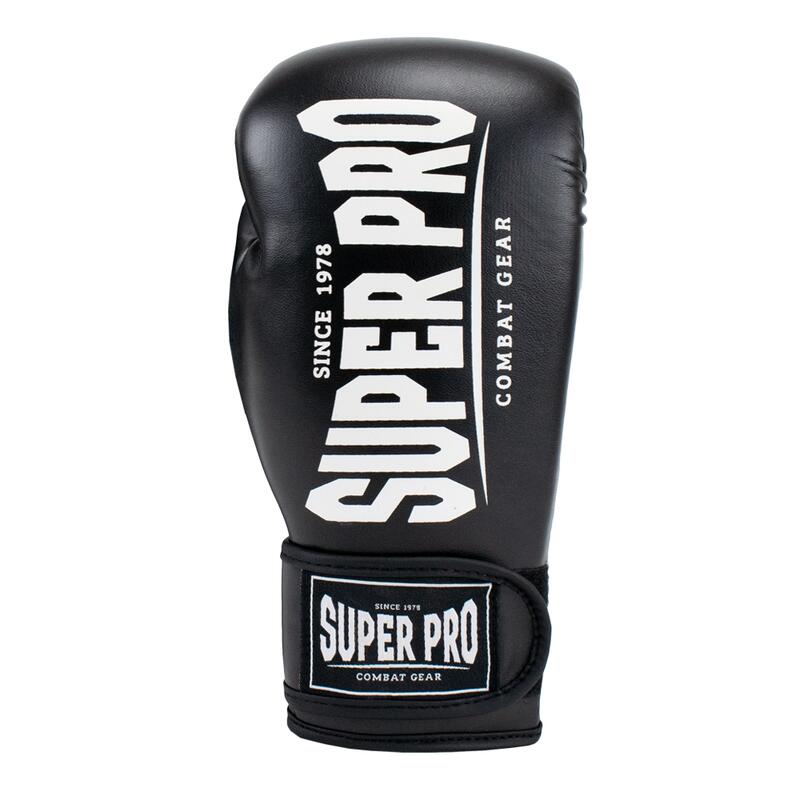 Super Pro Boxhandschuhe Champ, 8 oz., Schwarz-Weiss