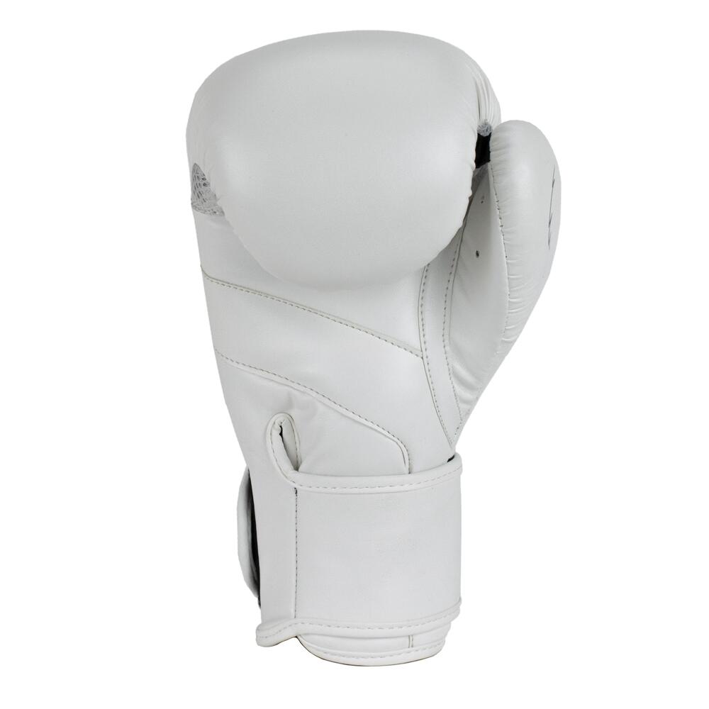 Super Pro Combat Gear Champ (kick)bokshandschoenen Wit/Zwart 3/5