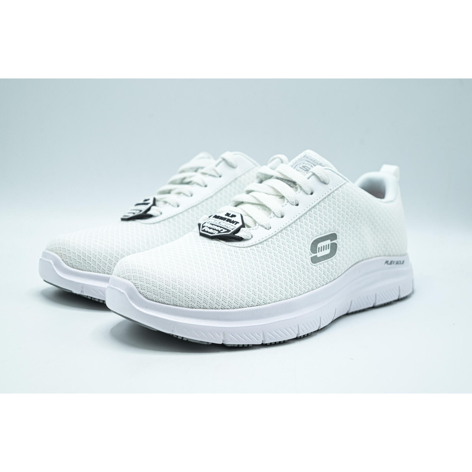 Skechers Berufsschuh Flex Advantage SR BENDON Herren Sneaker Weiß 3/5