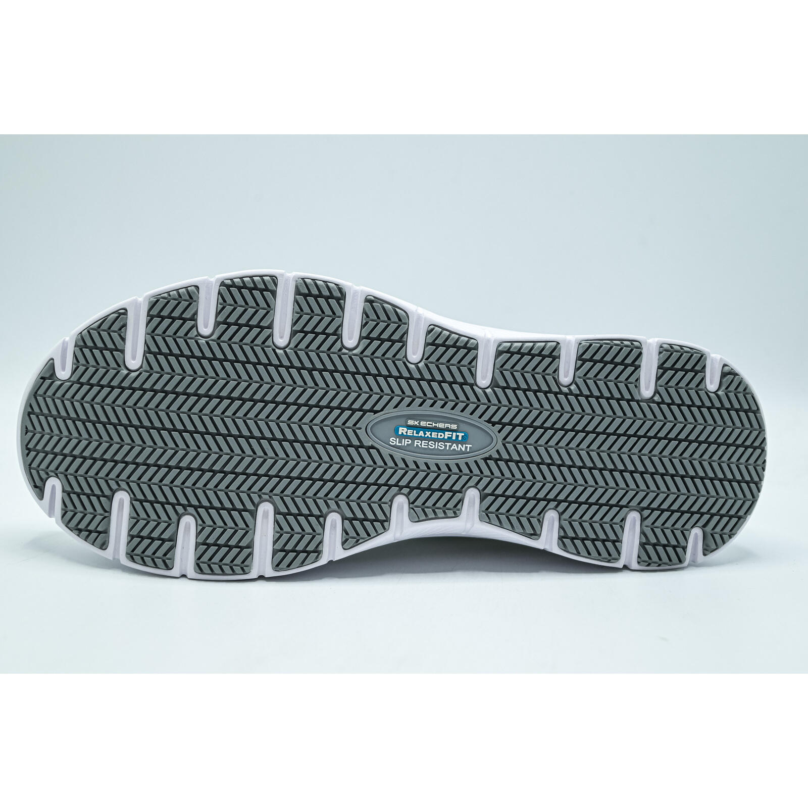 Skechers Berufsschuh Flex Advantage SR BENDON Herren Sneaker Weiß 5/5
