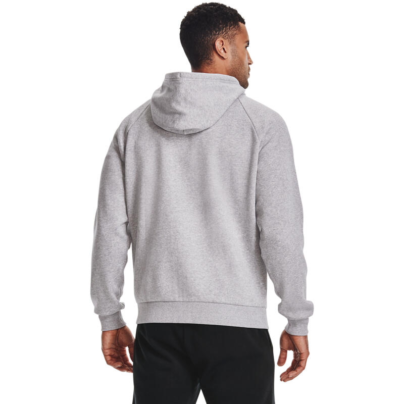 Capot Under Armour Rival Fleece FZ, Gris, Hommes