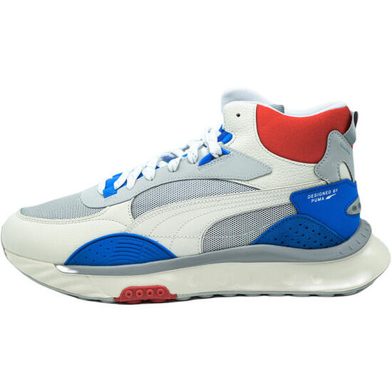 Zapatillas Hombre Puma Wild Rider Mid Blanco