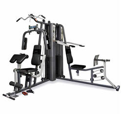 Machine multistation presse à deux postes - musculation acier - GS99 noir