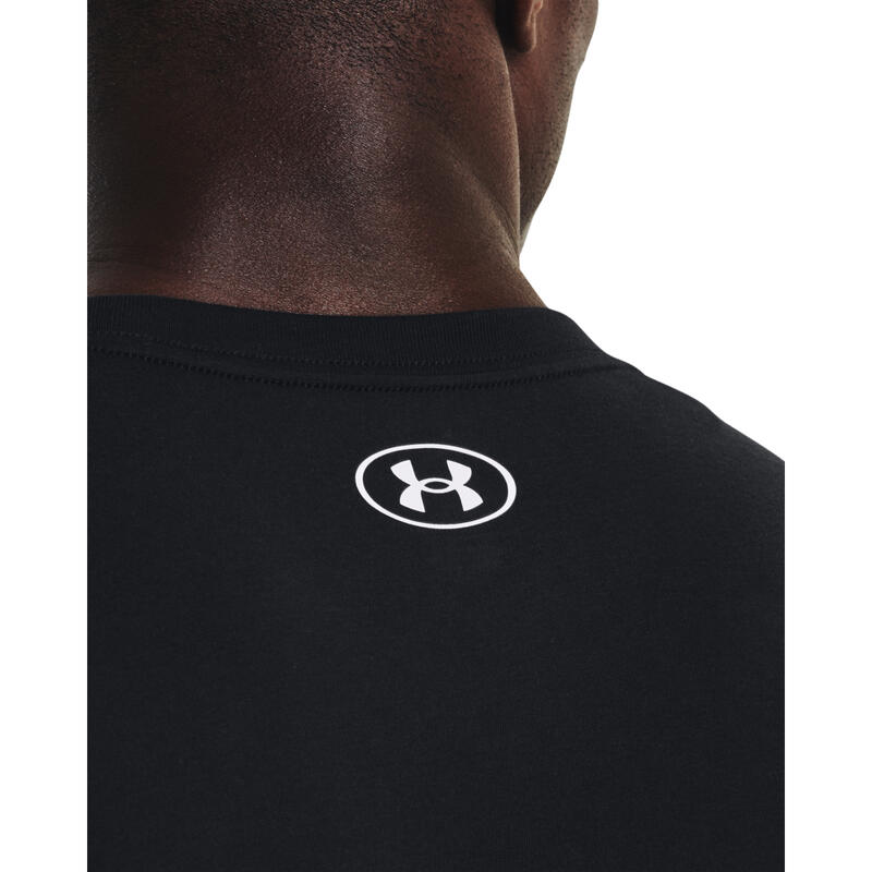 Sport felső Under Armour Project Rock Brahma Bull, Fekete, Férfiak