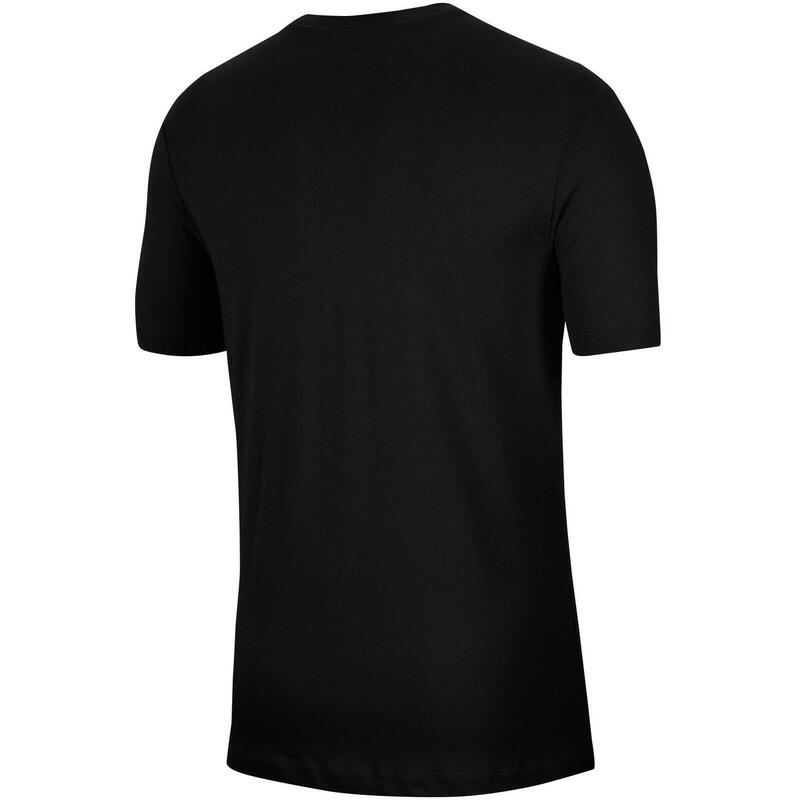 Camiseta de manga corta Nike Dri-FIT Run, Negro, Hombres