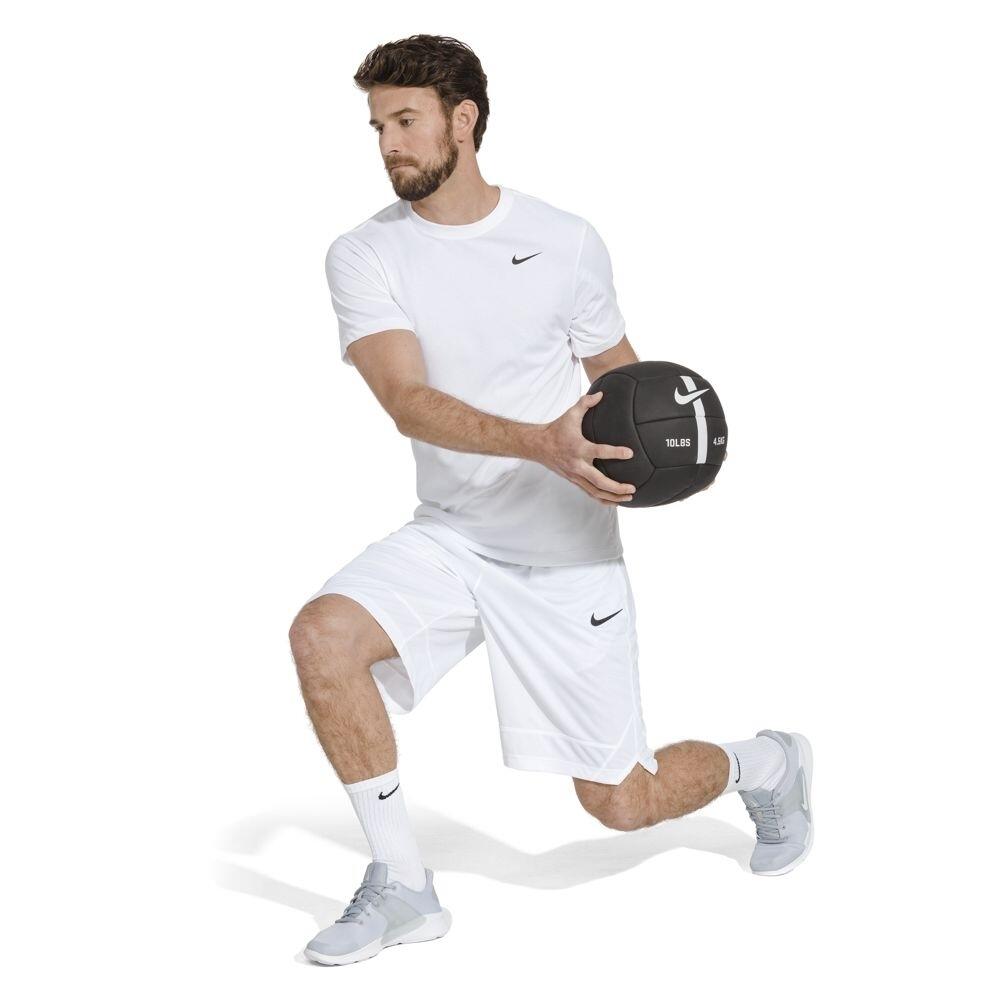T-shirt Nike Dry Crew Solid, Blanc, Hommes 5/5