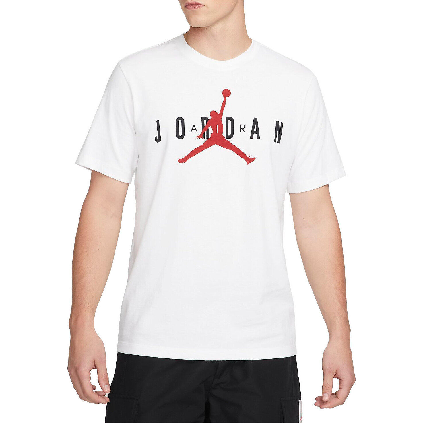 Nike - T-shirt Nike Jordan Air Wordmark, Blanc, Hommes - T-shirt Manches Courtes - Blanc - 40 M - Decathlon
