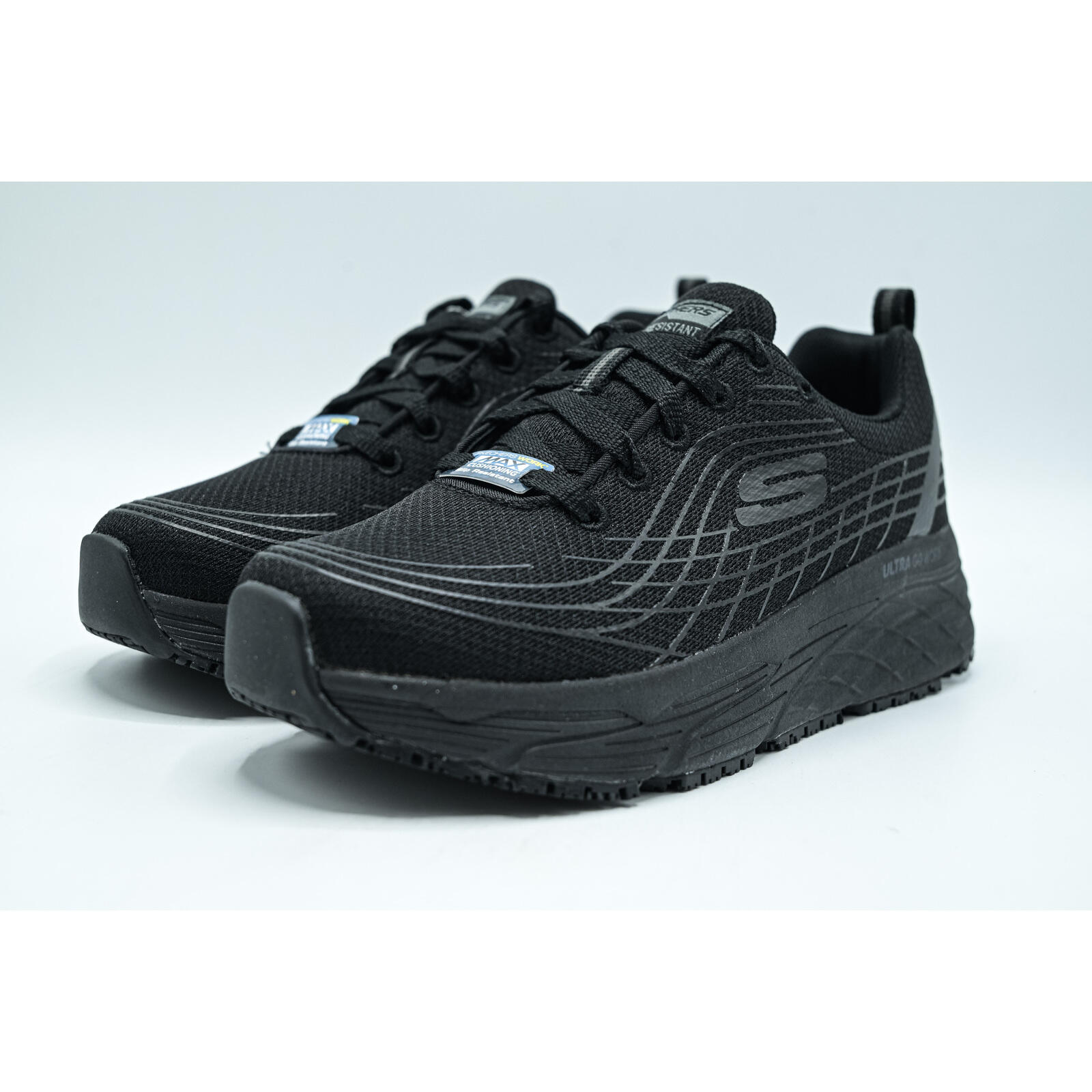 Skechers - Max amortiguación negro 108016EC BLK 3/5