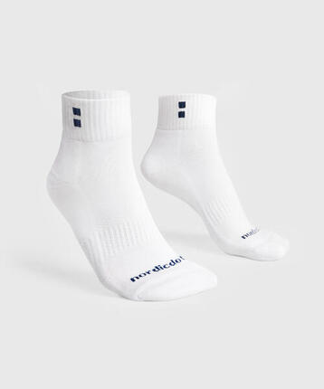 Performance Chaussettes de Tennis/Padel Homme Blanche Lot de 2