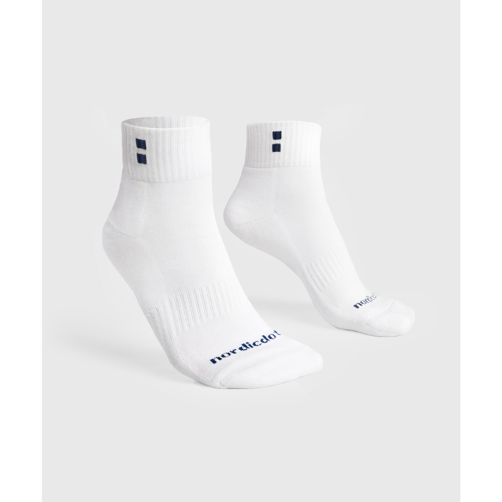 Performance Men's Tennis/Padel Socks White Set of 2