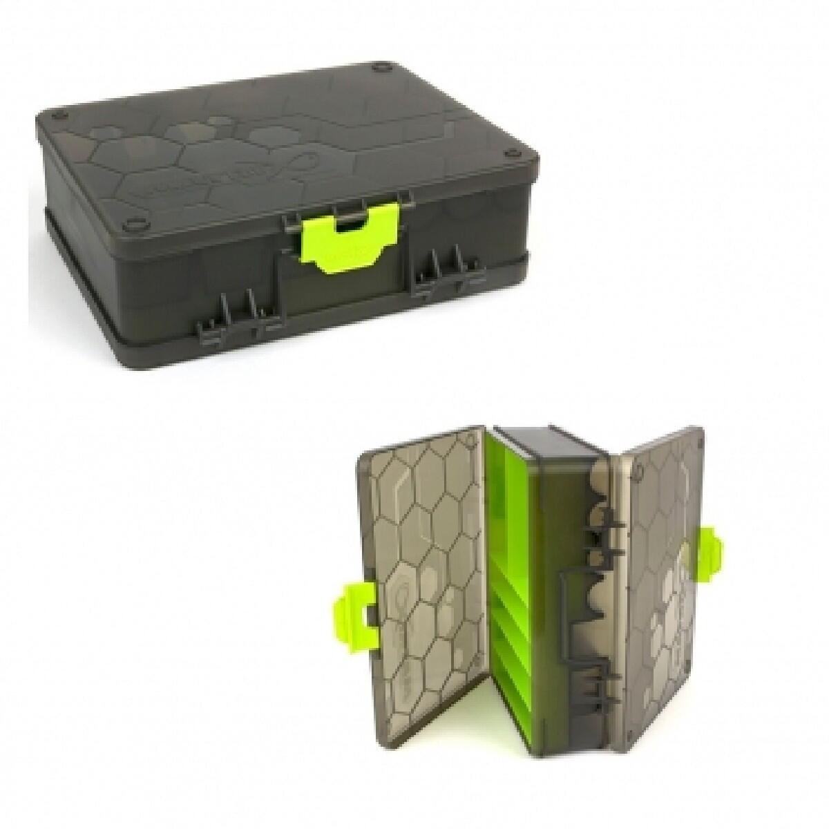 FISH MATRIX Matrix double sided feeder & tackle box - Witvis Pellets & Method Vissen