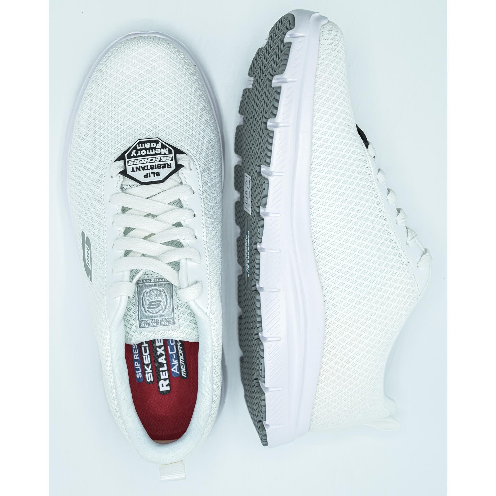 Skechers Berufsschuh Flex Advantage SR BENDON Herren Sneaker Weiß 2/5