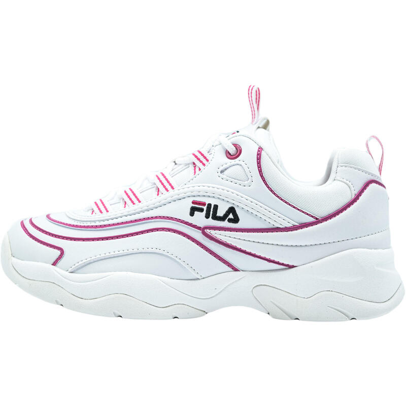 Pantofi sport femei Fila Ray Lines, Alb