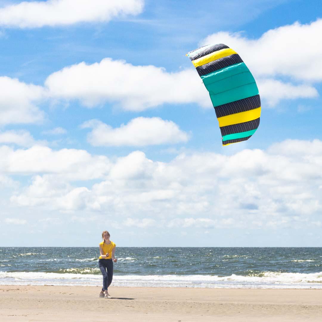 HQ-Symphony Beach III 2.2 Aqua, Lenkmatte | Lenkdrachen, ab 14 Jahren, 73x220cm 4/8
