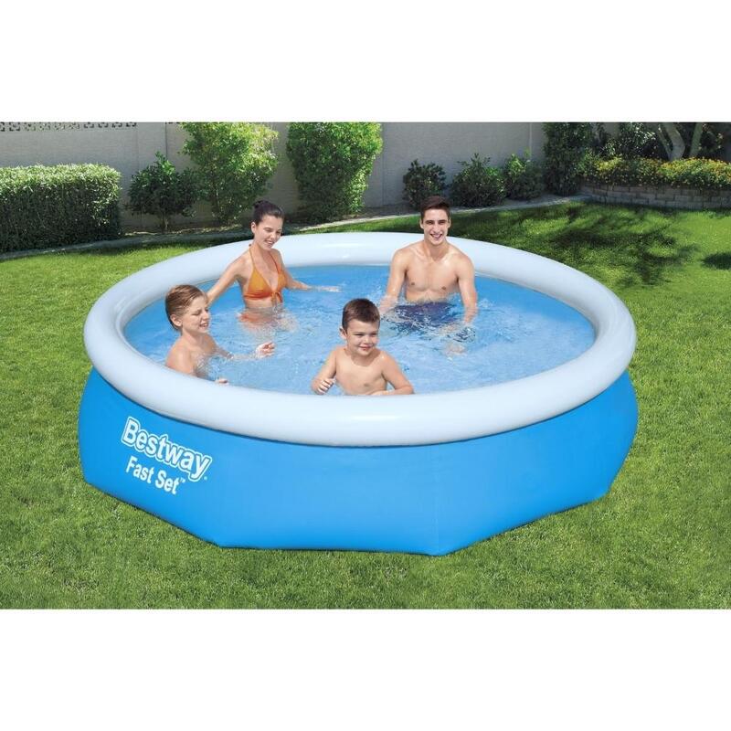 Bestway - Fast Set - Opblaasbaar zwembad inclusief filterpomp - 305x76 cm - Rond