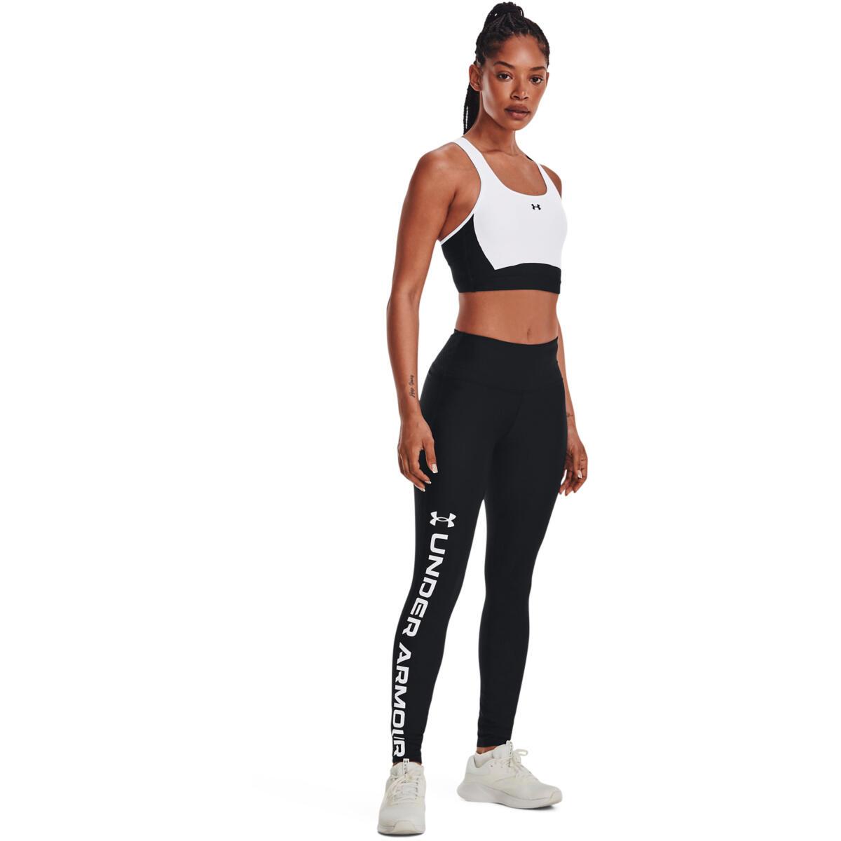 Legging Mallas Under Armour Branded, Negro, Mujer 3/4