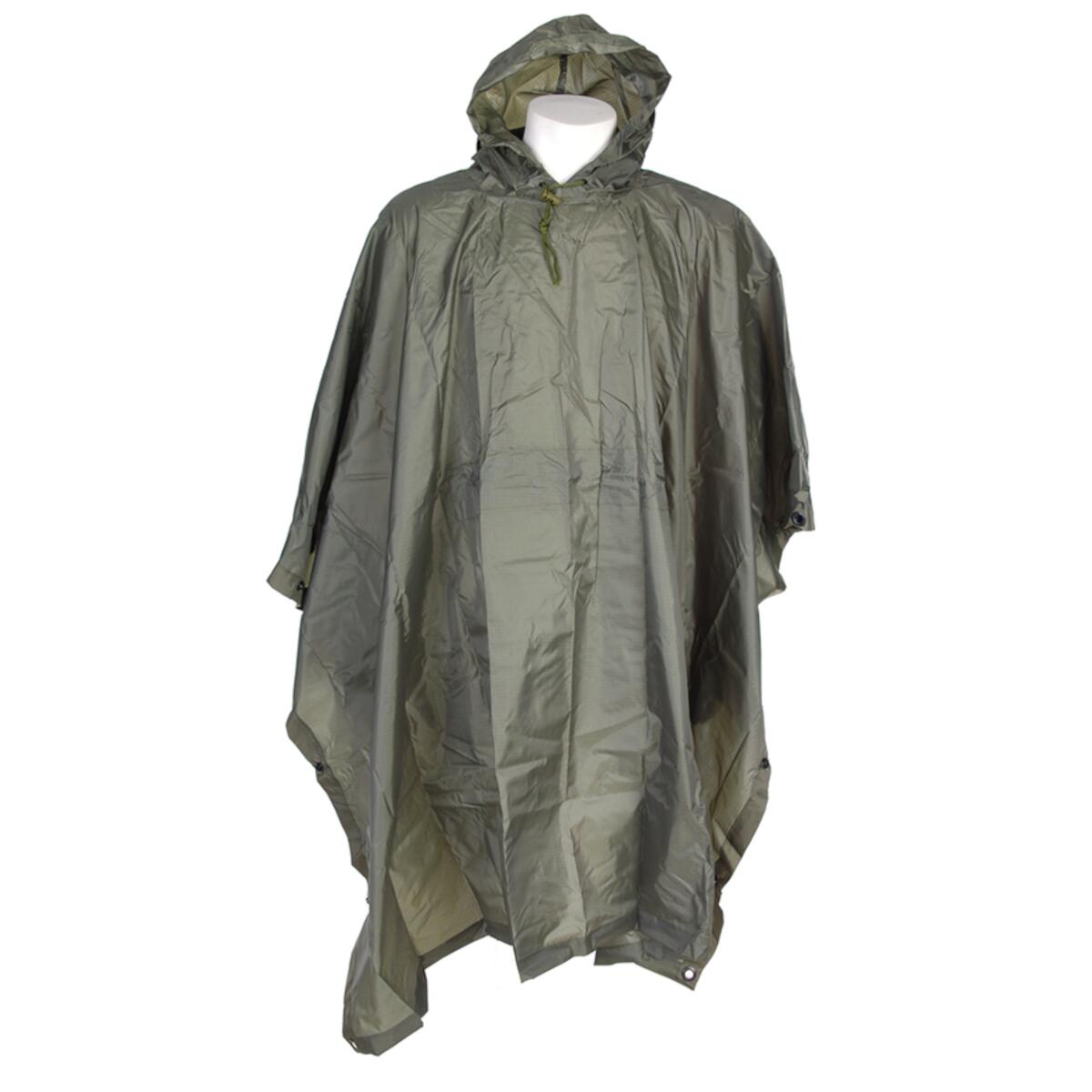 FOSTEX Poncho Ripstop - Einheitsgröße - Grün