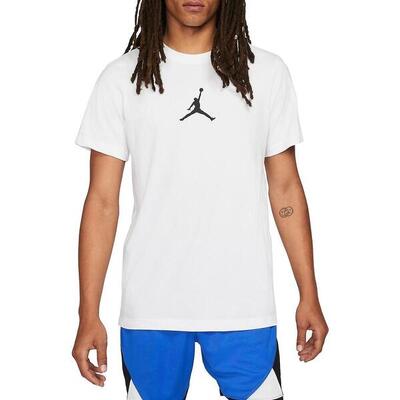 T-shirt nike jordan jumpman. wit. mannen