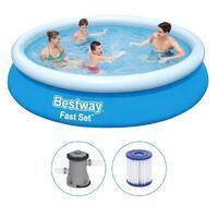 Bestway - Fast Set - Piscine gonflable - 366x76 cm - Ronde