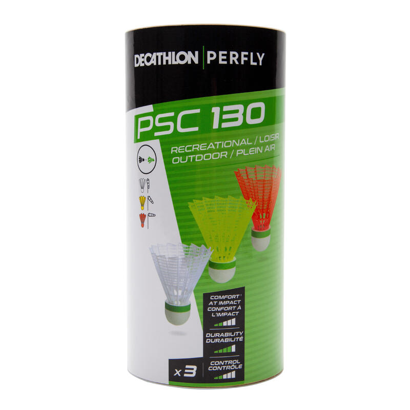 Segunda vida - Volantes Bádminton Perfly Outdoor x3 - Excelente