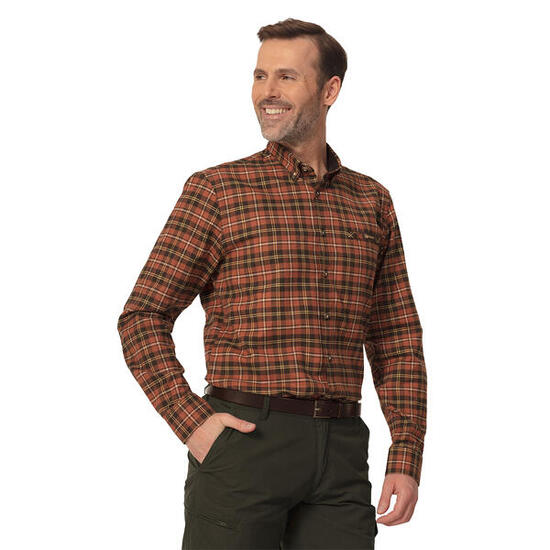 Herren Jagdhemd Tagart Willow Red SLIM Tencel-Gehalt