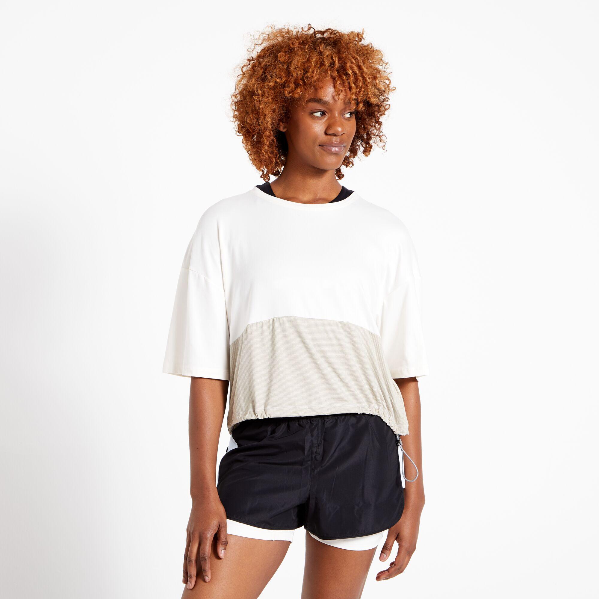 Henry Holland Cut Loose Womens Gym T-Shirt - White 1/5