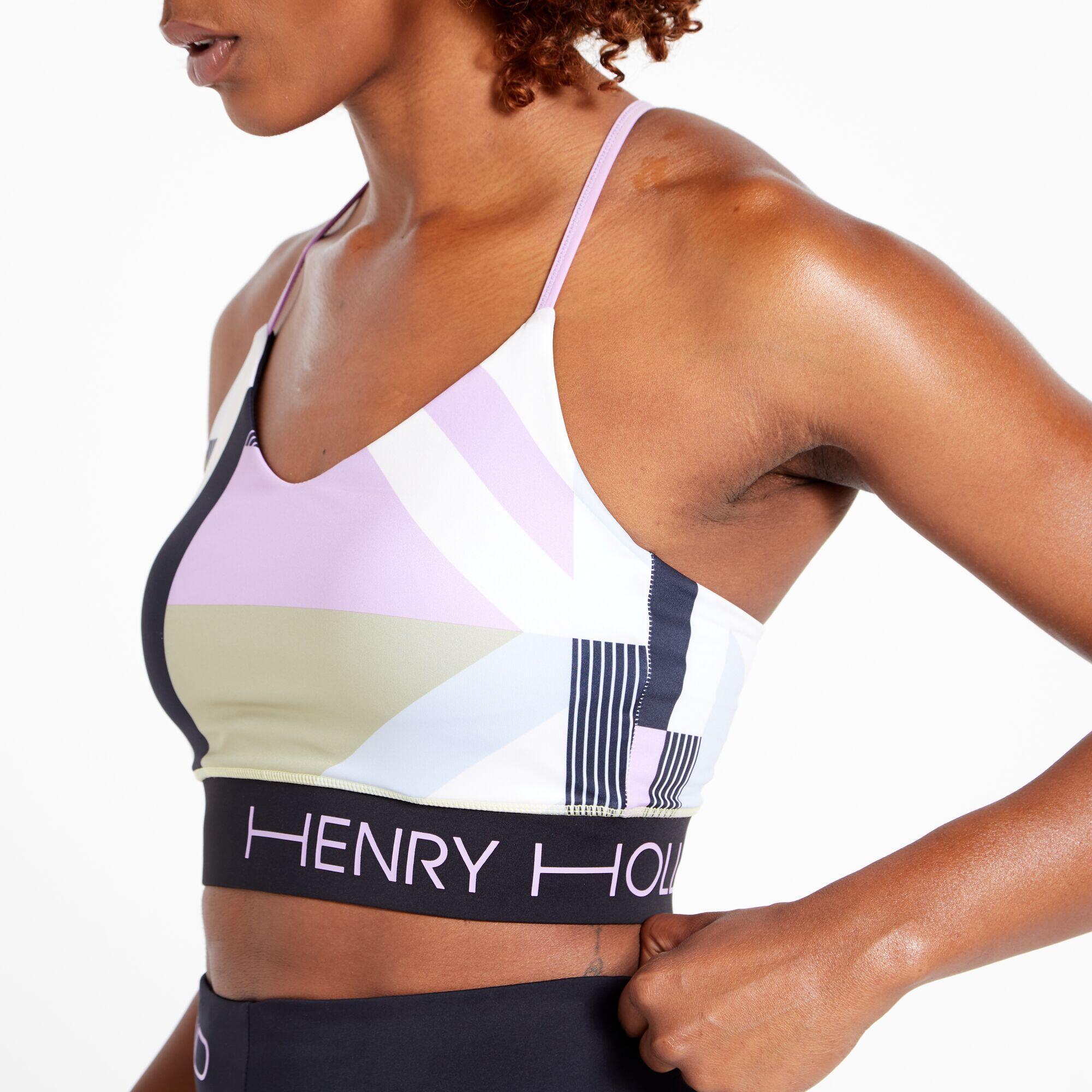 Henry Holland Free Spirit Womens Gym Sports Bra - Multicoloured 4/5