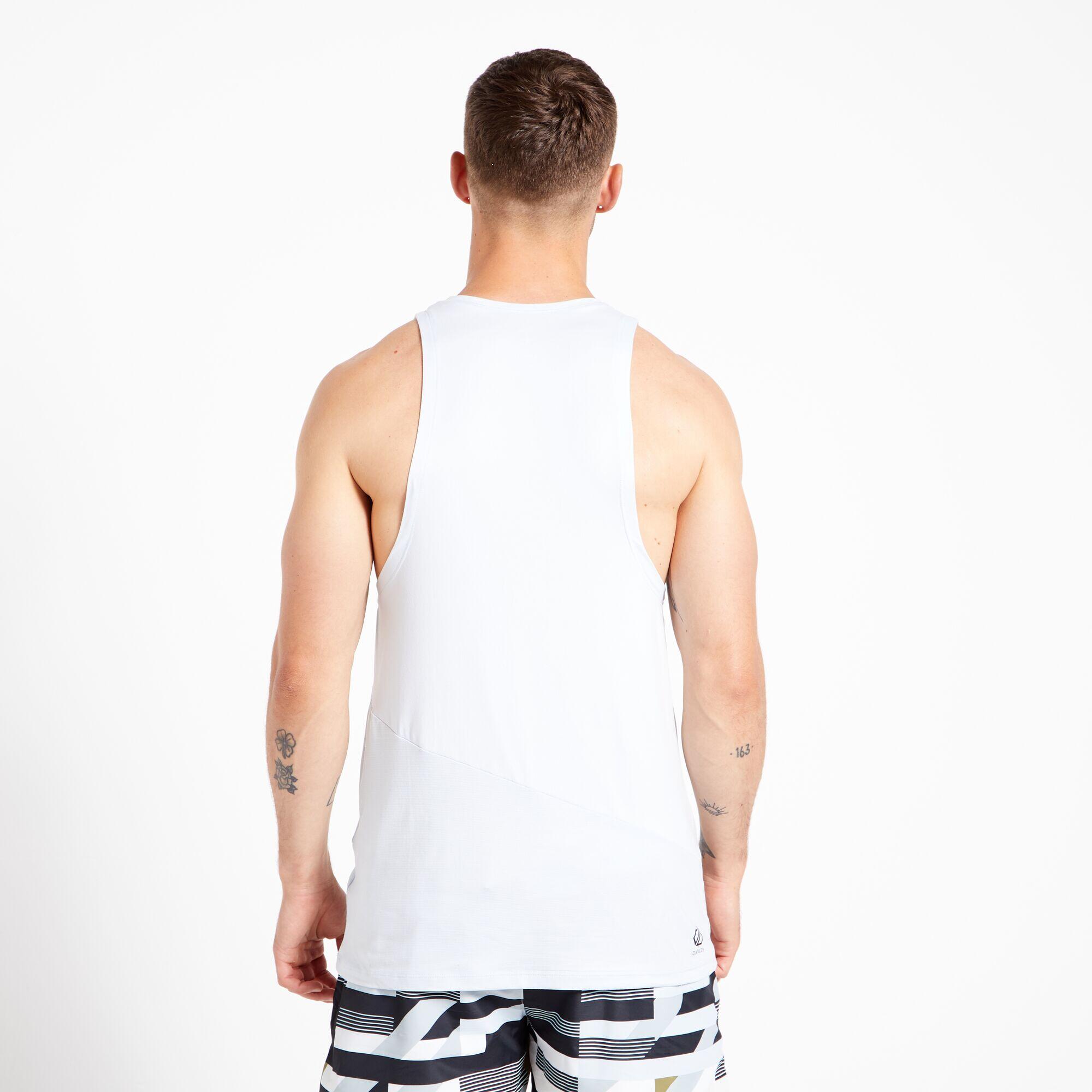 Henry Holland No Sweat Mens Gym Active Vest - White 2/3