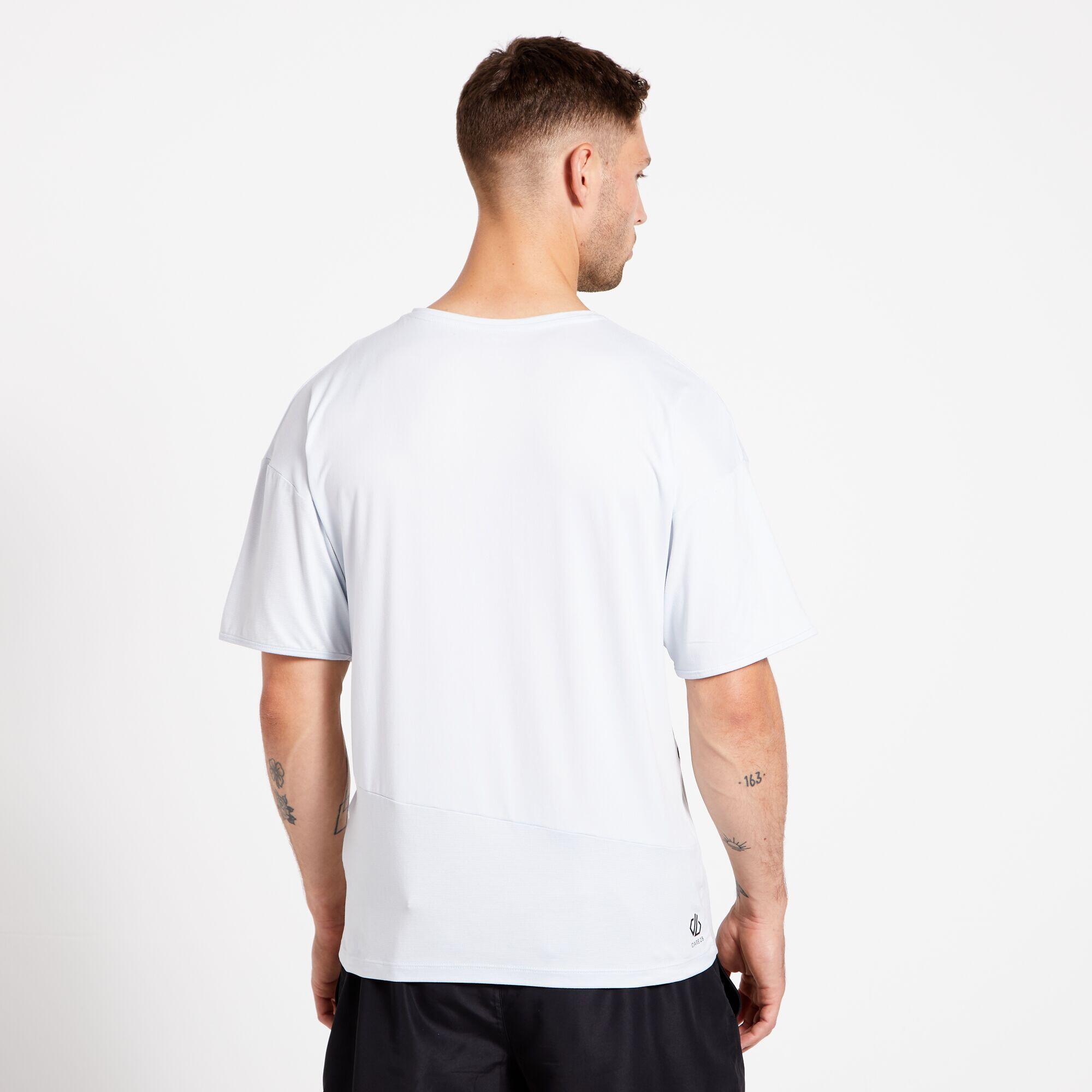 Henry Holland No Sweat Mens Gym Active T-Shirt - White 2/4