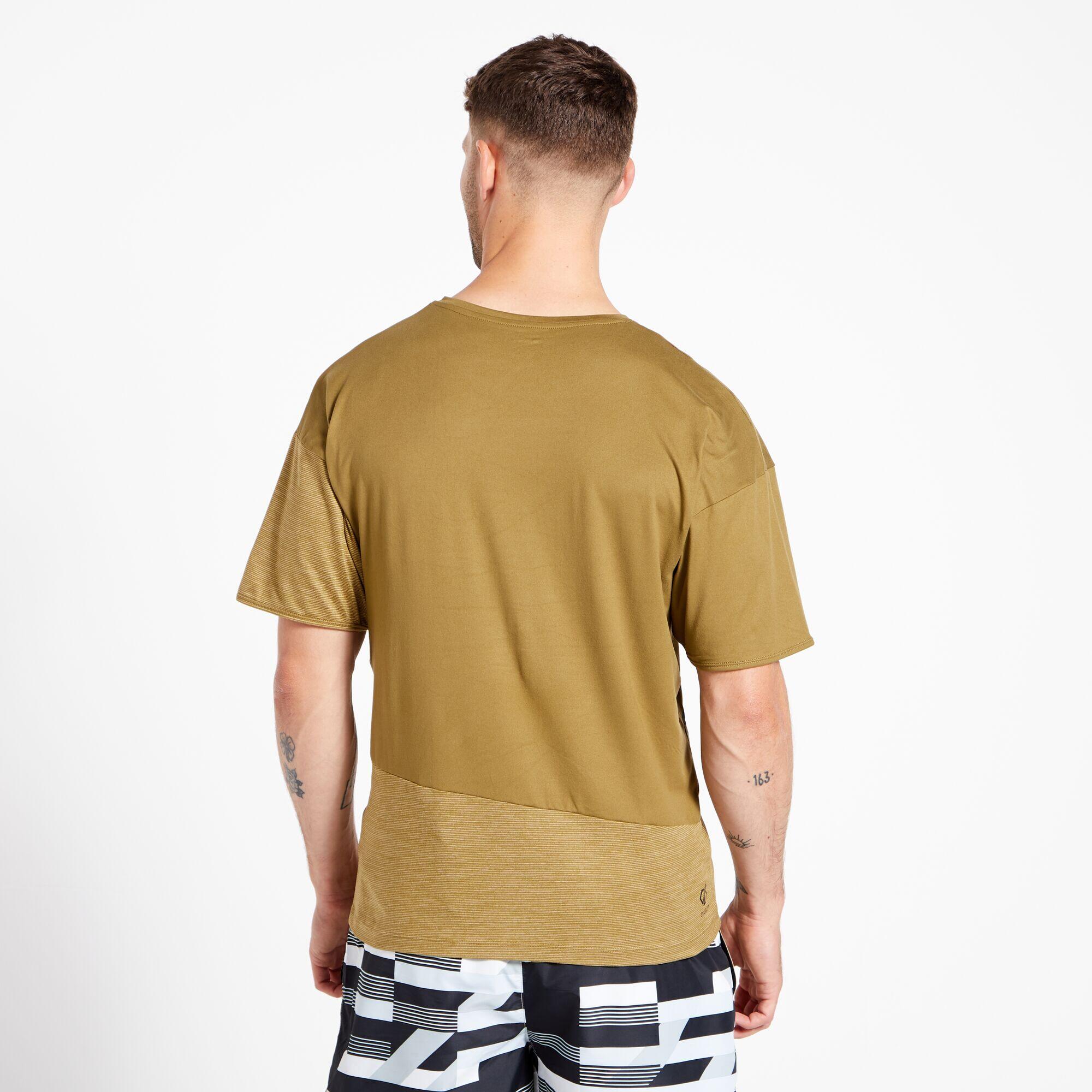 Henry Holland No Sweat Mens Gym Active T-Shirt - Olive Green 2/4