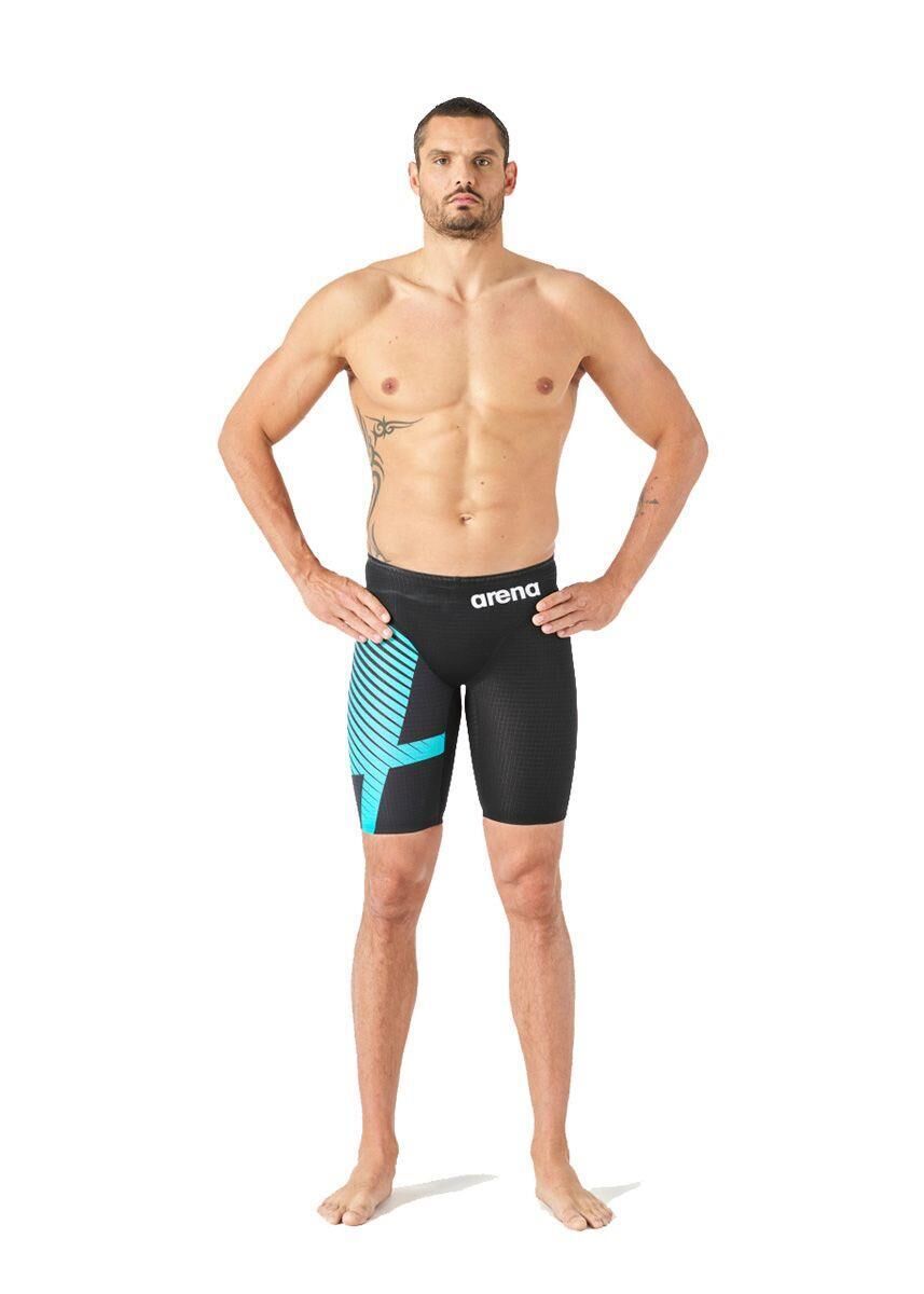 ARENA Arena Men's Limited Edition Carbon Core Powerskin Jammer - Blue Diamond