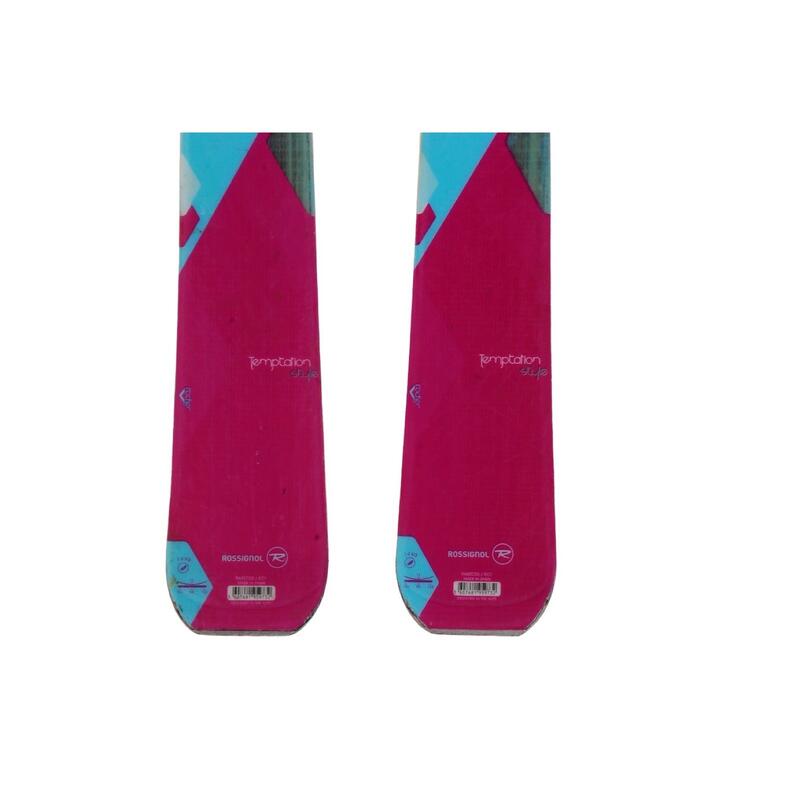 RECONDITIONNE - Ski Rossignol Temptation Style + Fixations - BON