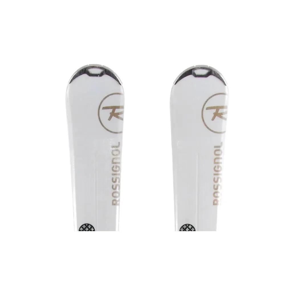 TWEEDEHANDS - Ski Occasion Rossignol Unique 4 Ltd + Fixations - GOEDE 2/5