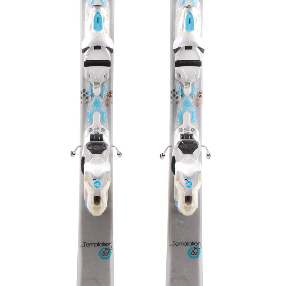 RECONDITIONNE - Ski Rossignol Temptation 80 + Fixations 3/4