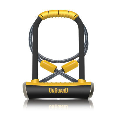 ONGUARD OnGuard Pitbull DT U-Lock Bicycle Lock and Cable