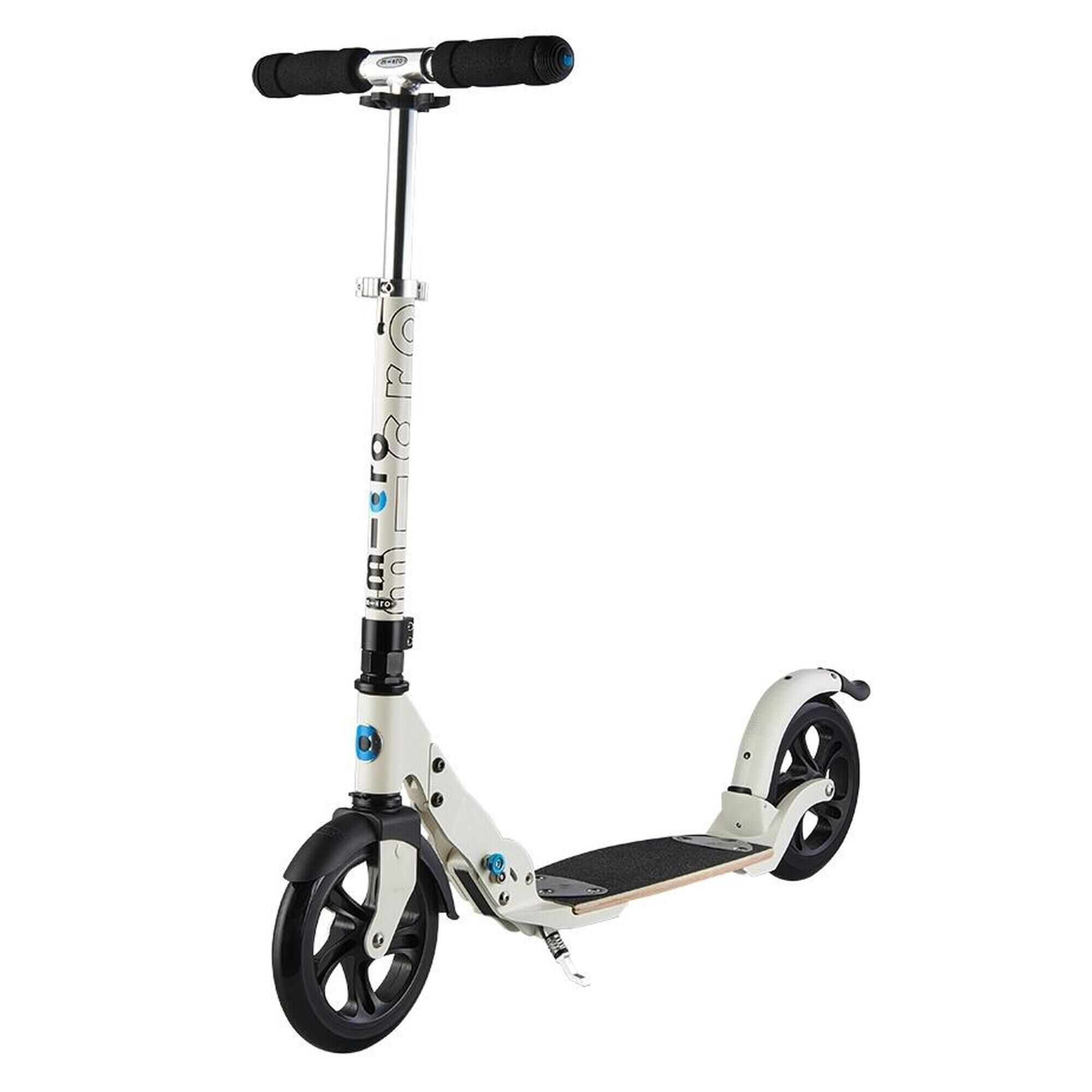 MICRO Big Wheel Adult Scooter - Micro Flex Deluxe - Cream