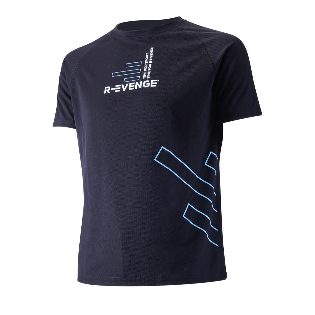 T-shirt manches courtes homme Fitness Running Cardio noir 2/5