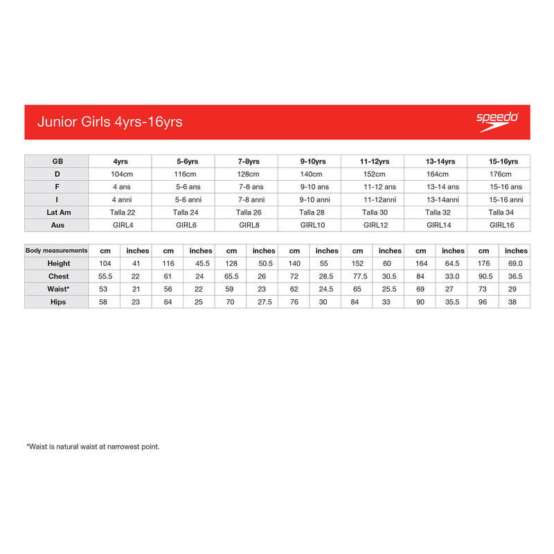 1-delig meisjes zwempak Speedo H-Boom Splice