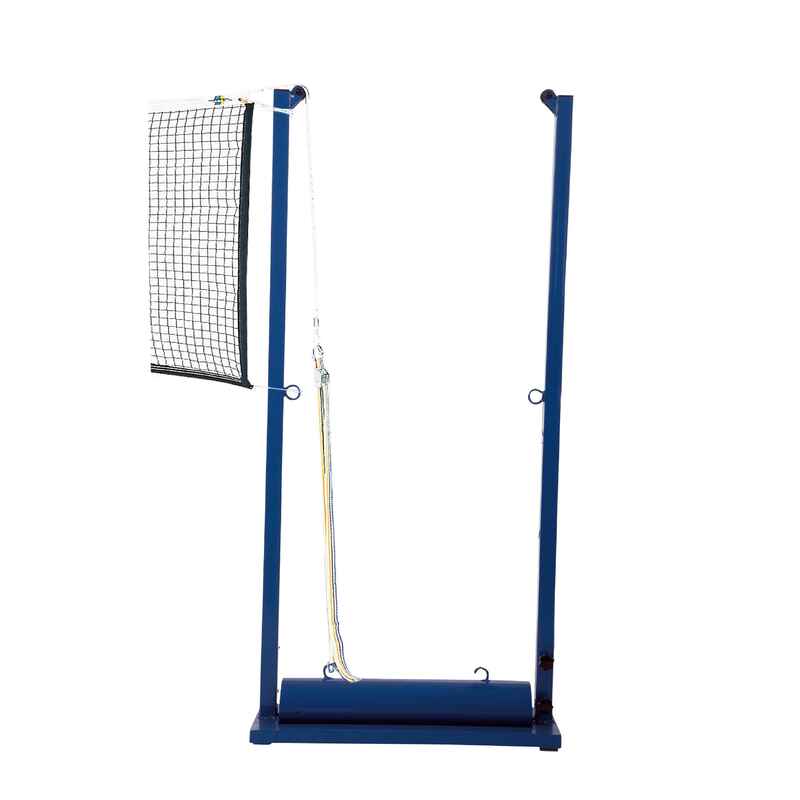Sport-Thieme Spielpfosten für Mehrfahrspielfelder, rollbar, Mit Gurtspannsystem