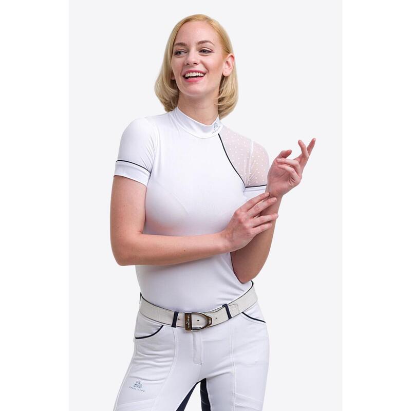 Turniershirt MODERN DAME - Kurzarm, Technische Turnierbekleidung