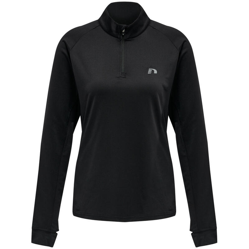 Rits Sweatshirt Women's Core Hardlopen Dames NEWLINE