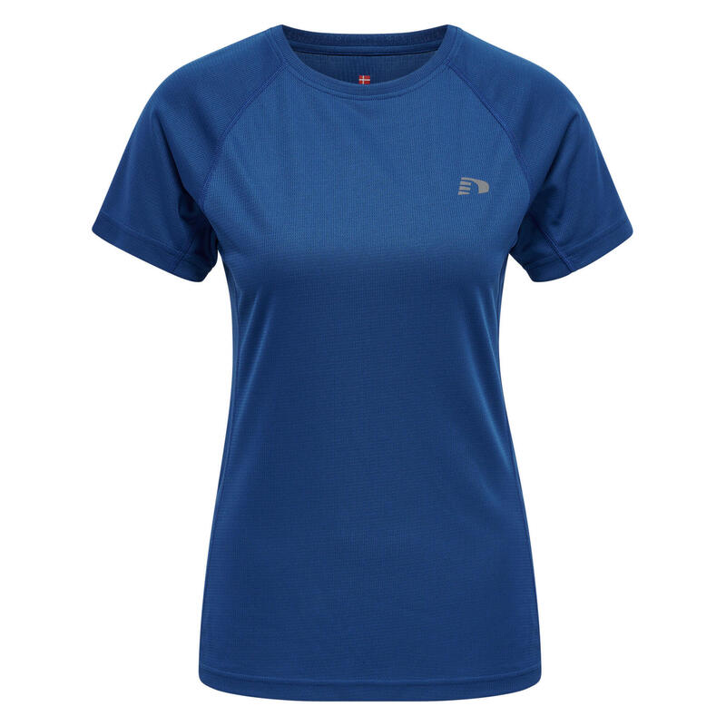T-Shirt Women Core Laufen Damen Atmungsaktiv Newline