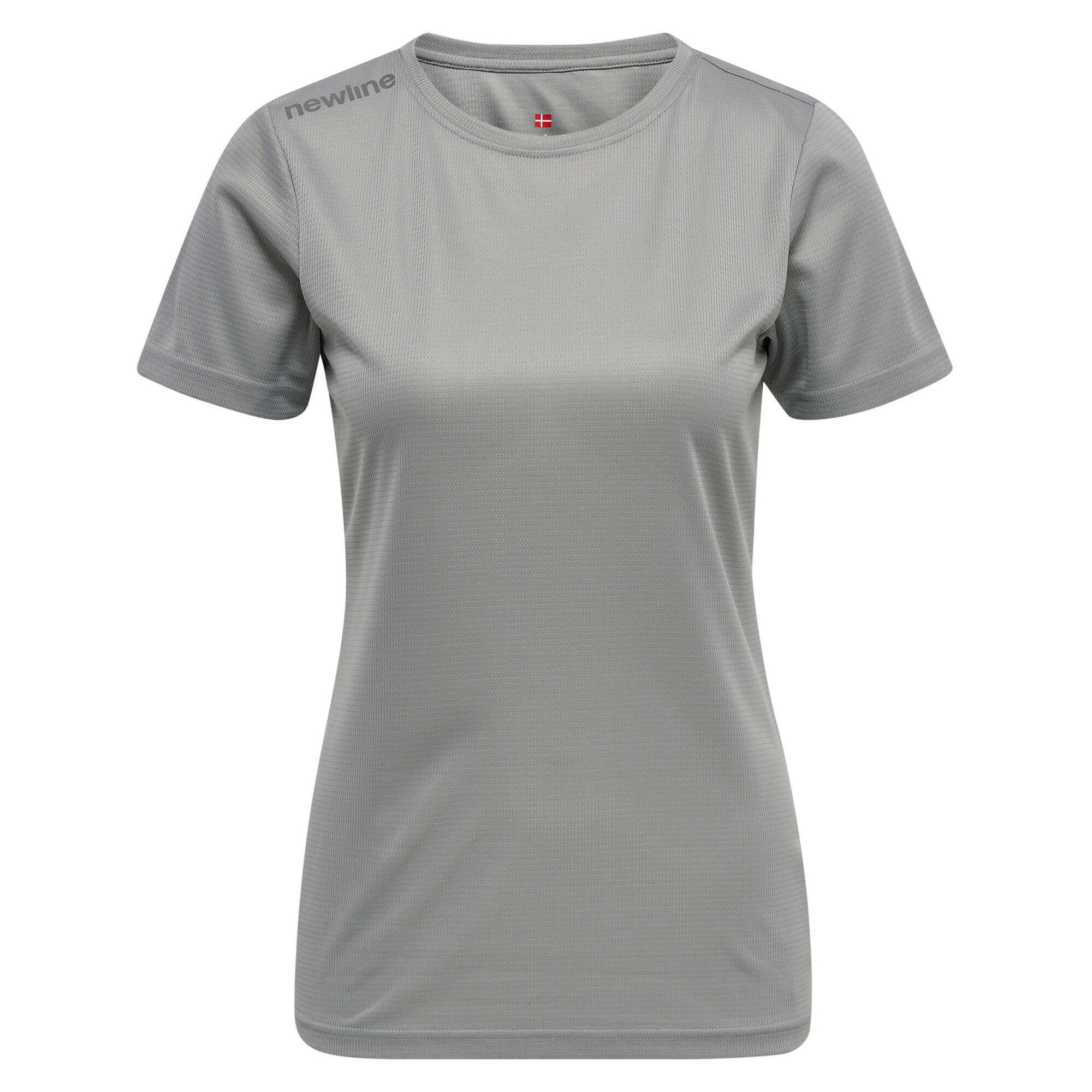 Newline - Enfiler T-shirt Women Core Femme Newline - Maillot Manches Courtes - Gris|marron - 36 Xs - Decathlon