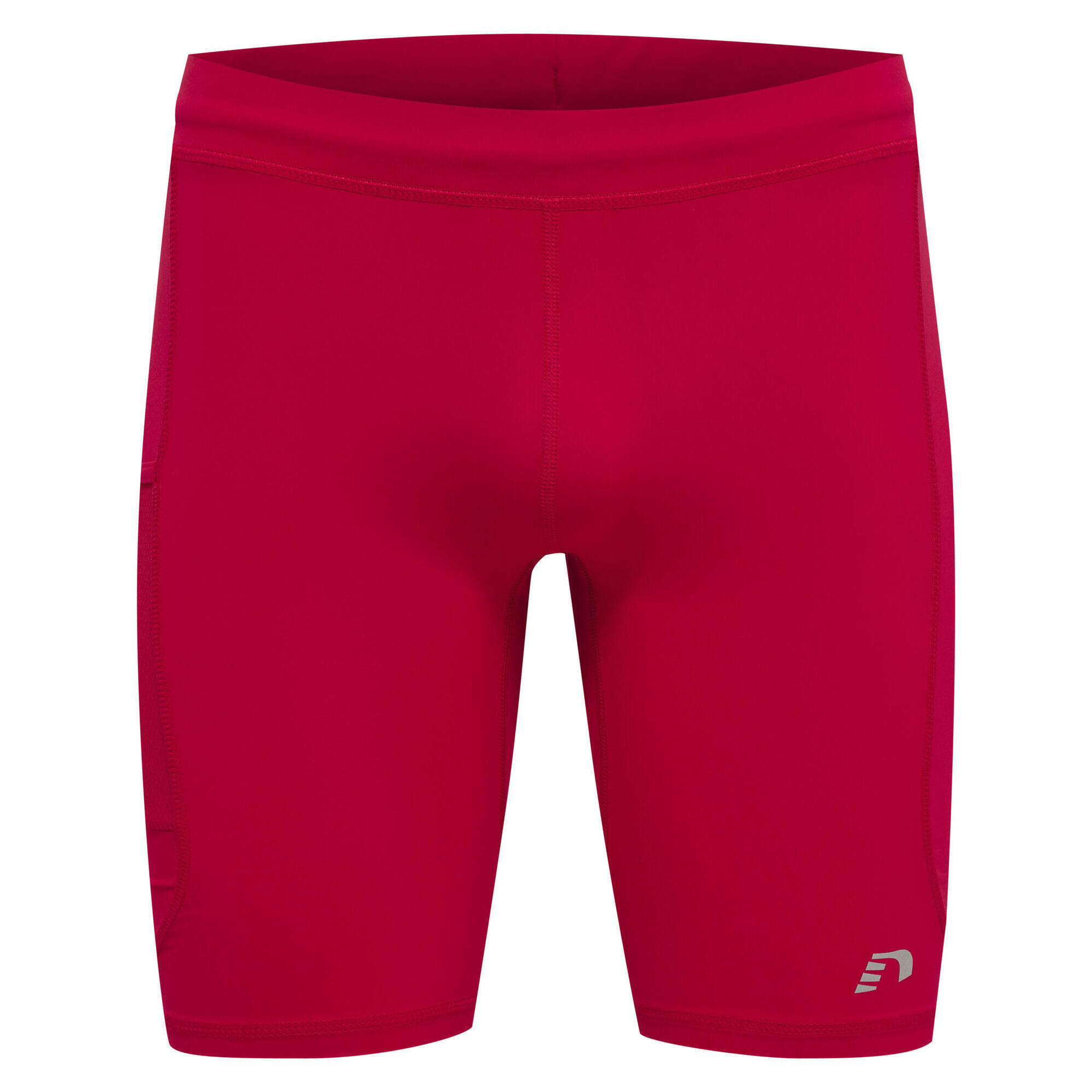 Newline - Fermeture À Cordon Tight Short Men's Core Homme Newline - Cuissard De Running - Rose|rouge - 40 M - Decathlon