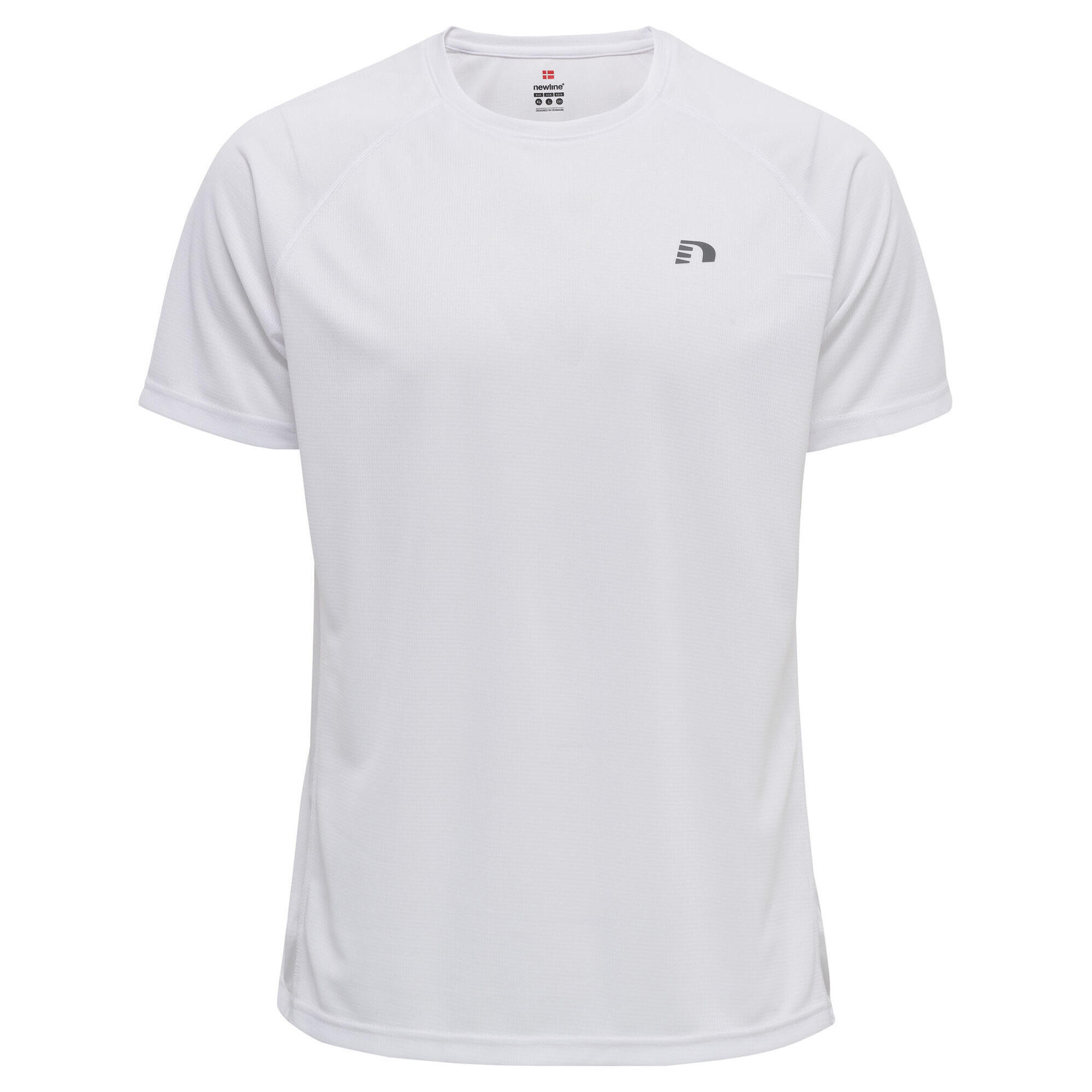 Newline - Enfiler T-shirt Men Core Homme Newline - T-shirt Manches Courtes - Blanc - 52 2xl - Decathlon