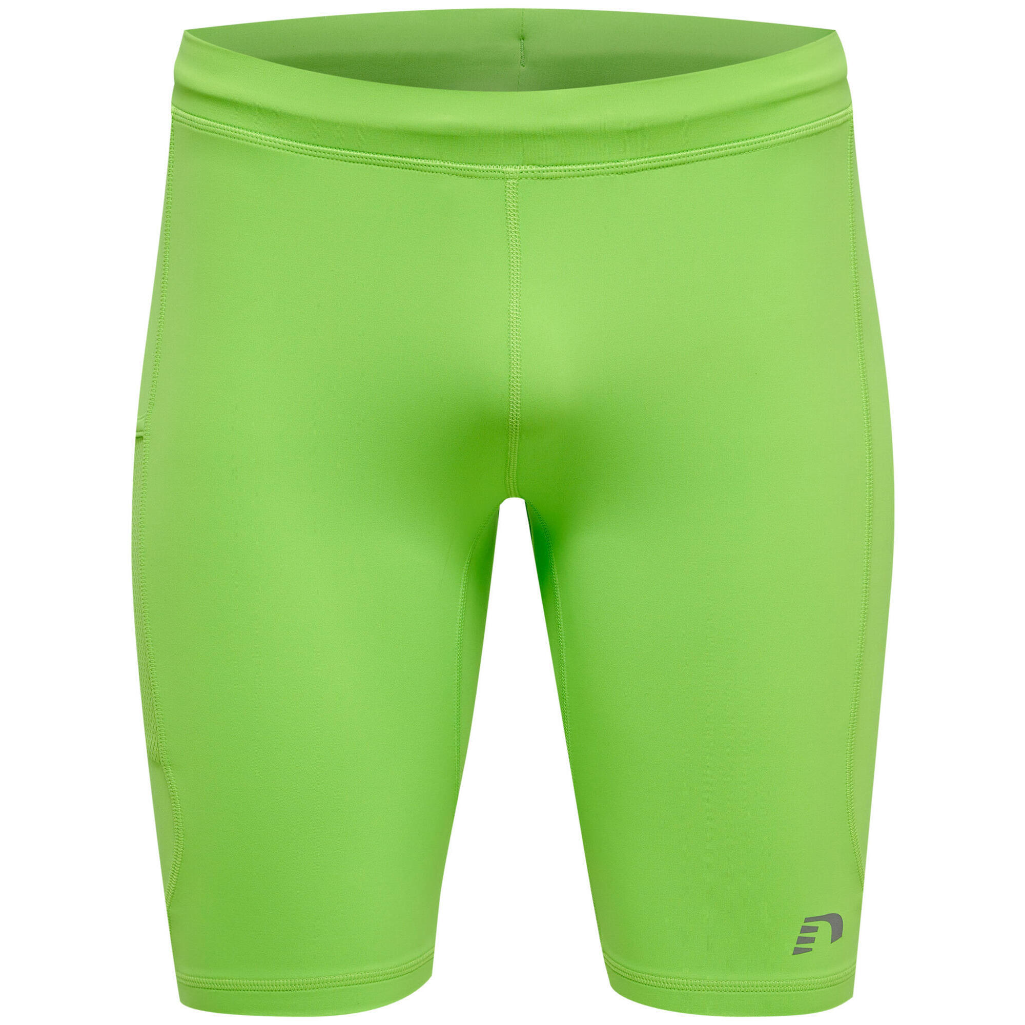 Newline - Fermeture À Cordon Tight Short Men's Core Homme Newline - Cuissard De Running - Vert - 44 L - Decathlon