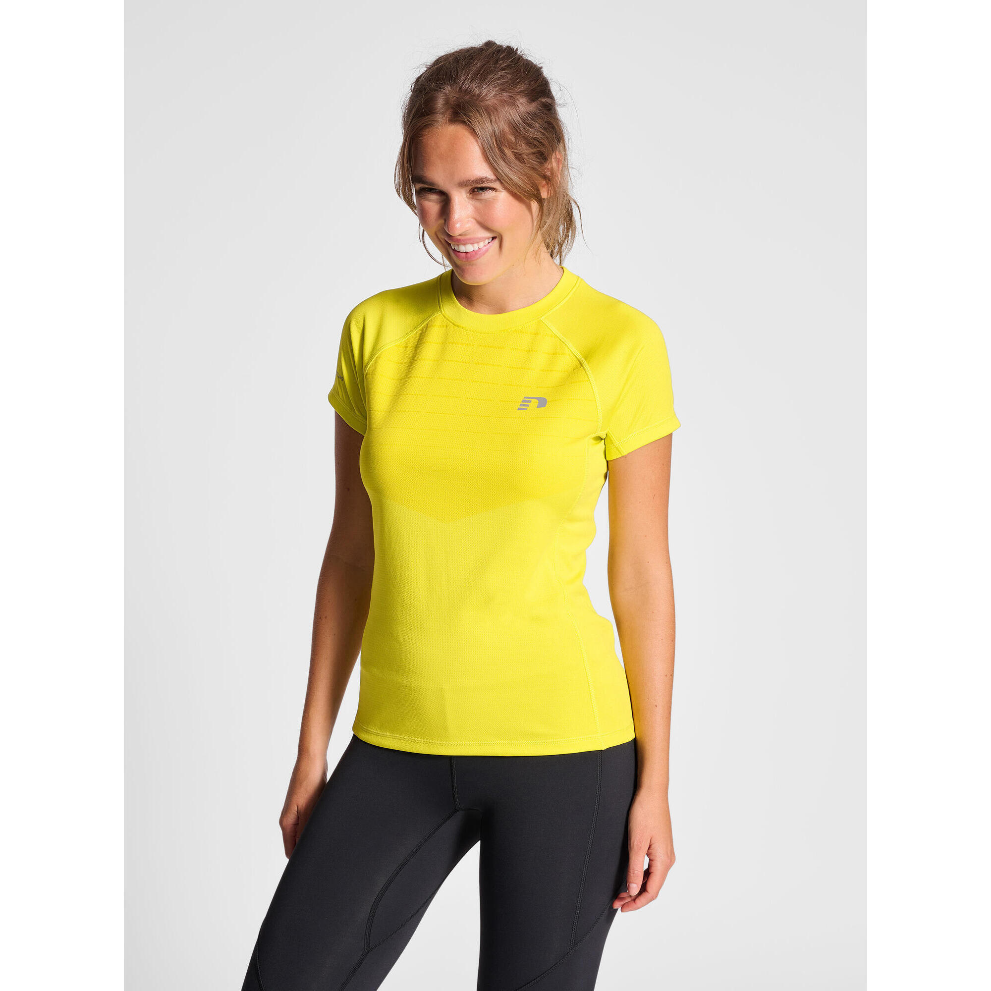 Newline - Enfiler T-shirt Nwllakeland Femme Newline - Maillot Manches Courtes - Vert - 36 Xs - Decathlon