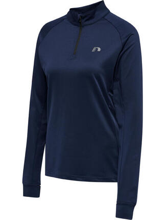 Reißverschluss Sweatshirt Raglanärmel Women's Core Damen